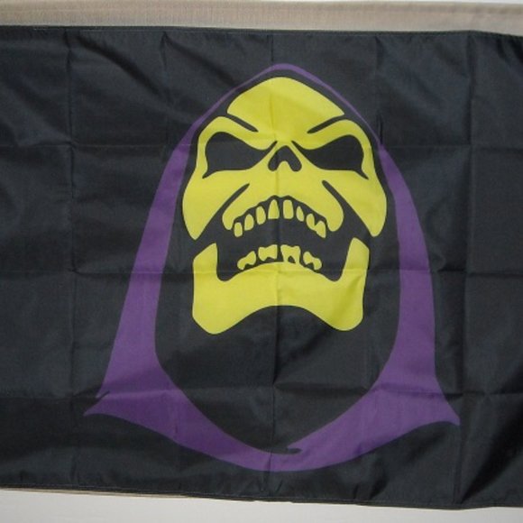 Skeletor Laughing He-Man and the Masters of the Universe 3'x5' horizontal Flag - Picture 2 of 2